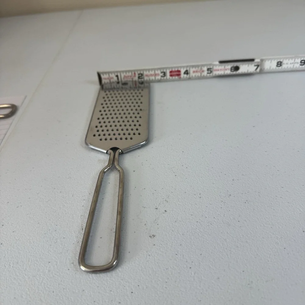 Vintage Foley Stainless Steel Hand Grater Zester Shredder Wire Loop Handle